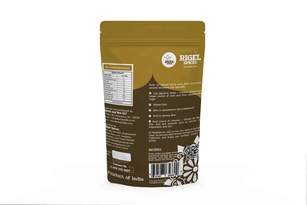 Kodo Millet (Varagu / Arikelu) - 2 lbs image 1
