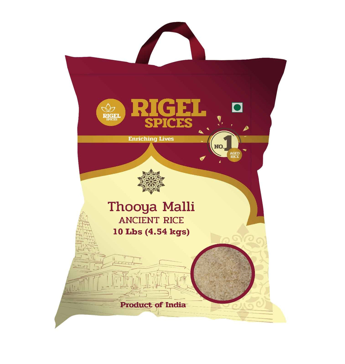 Thooyamalli Rice - 4 lbs image 0