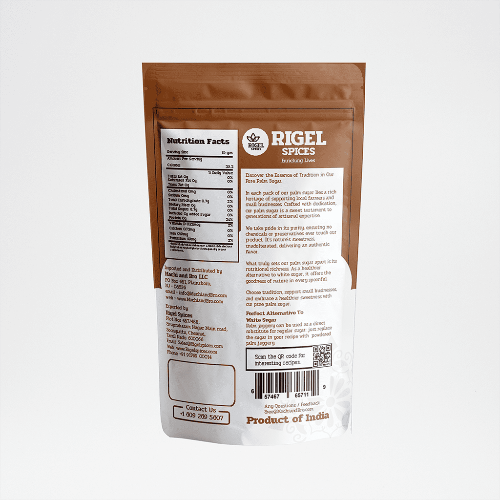 Premium Palm Jaggery Powder - 1 lb image 1