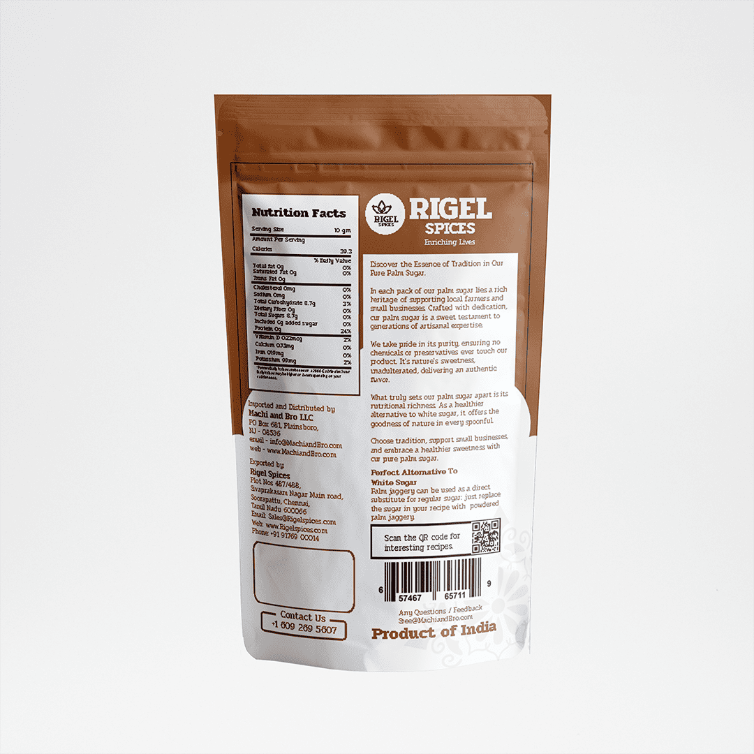 Premium Palm Jaggery Powder - 1 lb image 1