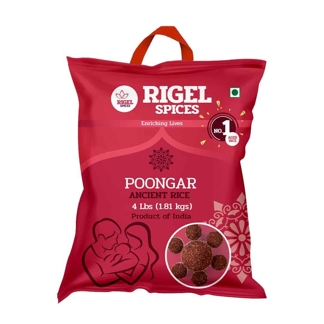 Poongar Rice - 4 lbs image 0