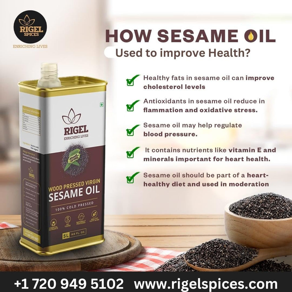 Sesame Oil - 1 Ltr, 5 Ltr