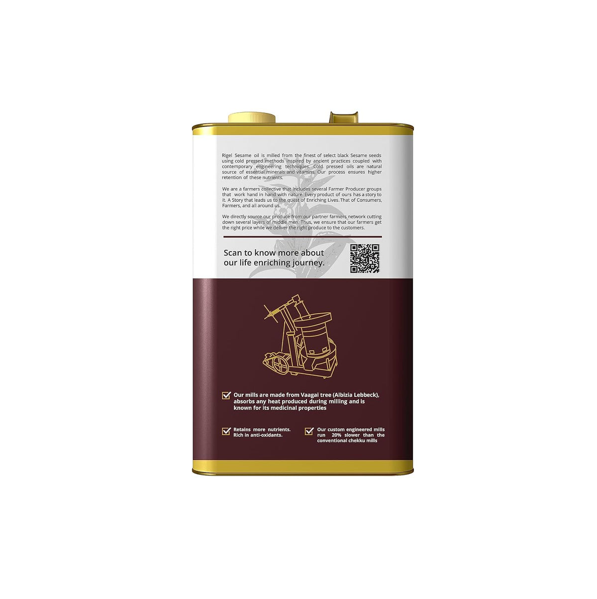 Sesame Oil - 1 Ltr, 5 Ltr