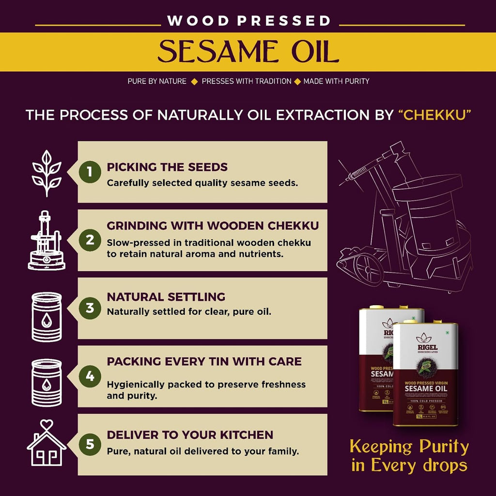 Sesame Oil - 1 Ltr, 5 Ltr