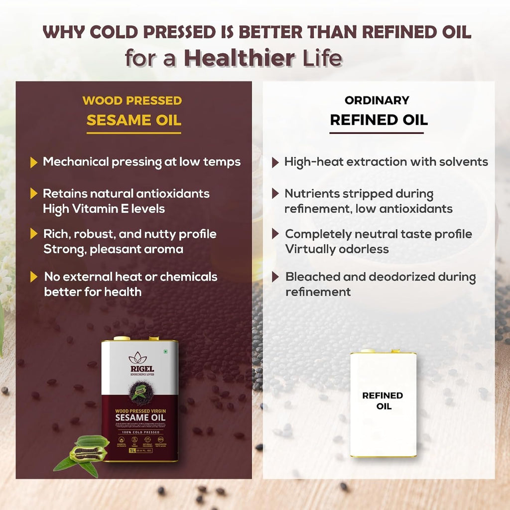 Sesame Oil - 1 Ltr, 5 Ltr