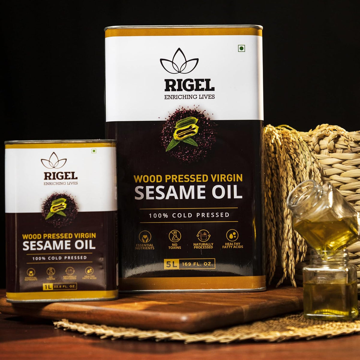 Sesame Oil - 1 Ltr, 5 Ltr