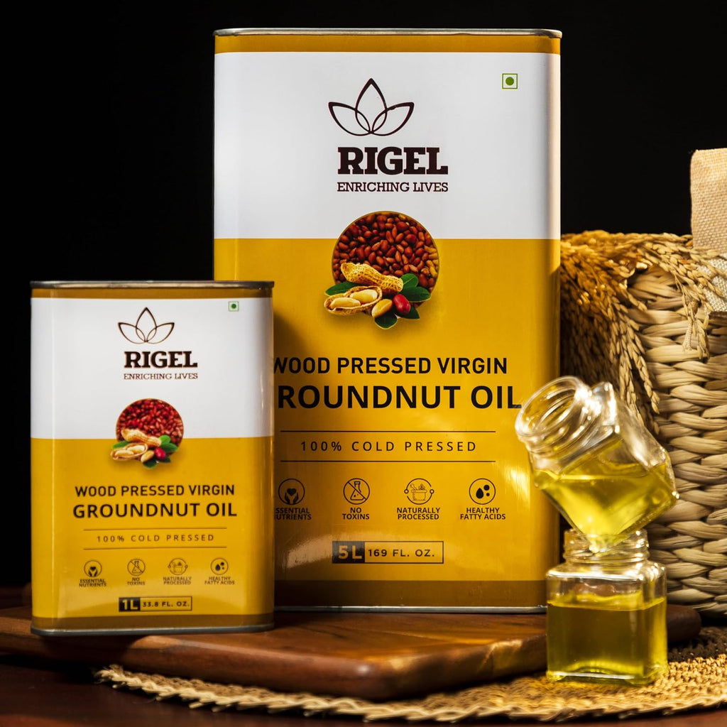 Groundnut Oil - 1Ltr, 5Ltr